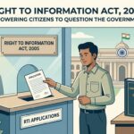 Right to Information Act 2005 in India empowering citizens to access government information